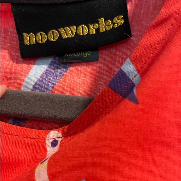 Nooworks Knives Ruffle Top - Picture 2 of 4